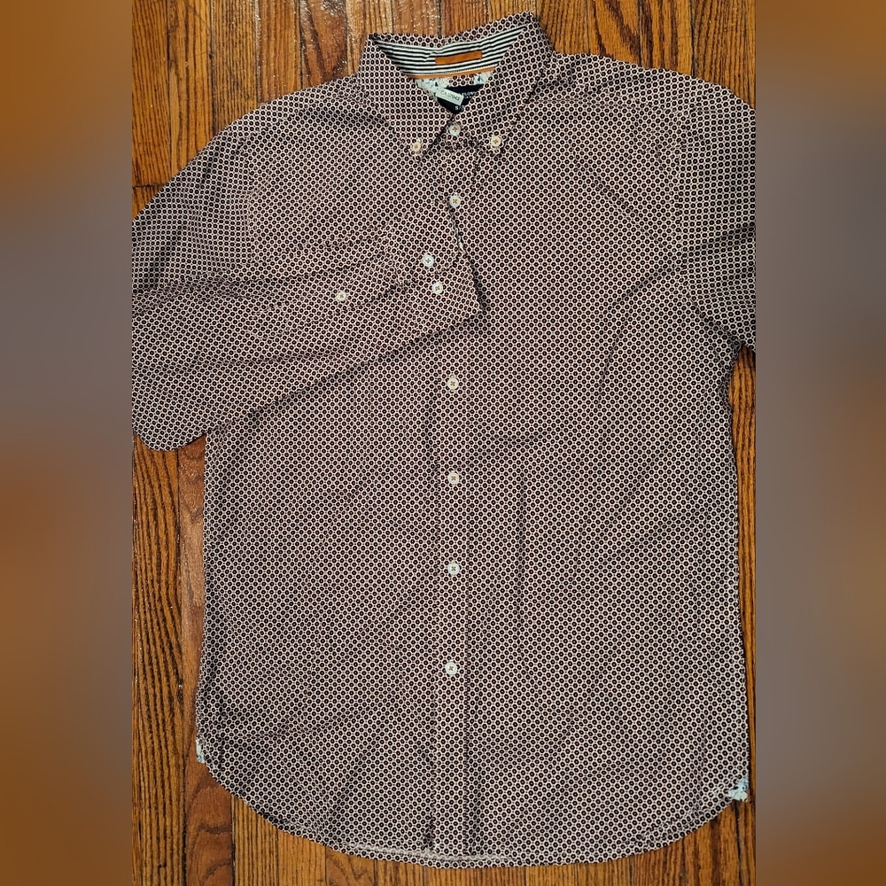 Denim & Flower button down